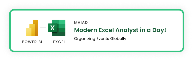 Modern Excel Analyst in a Day