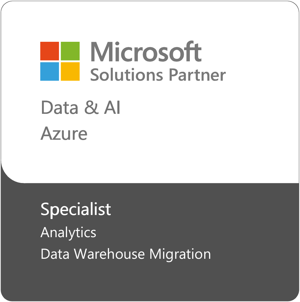 MS Solution Partner Data & AI Azure Specialization Analytics and Data Warehouse Migration