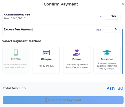 Student Fee Management System