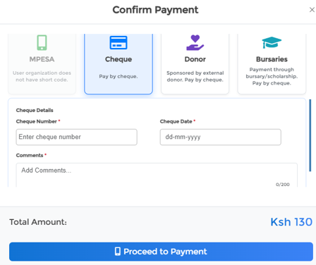 Student Fee Management System
